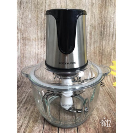 Máy xay thịt cối thủy tinh 2 lưỡi dao kép 2L Lock&Lock EJM171 bảo hành 12 tháng