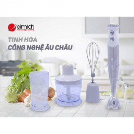 Máy xay sinh tố cầm tay Hand Blender Elmich BLE-1860 Cộng hoà Séc - Bảo hành 25 tháng