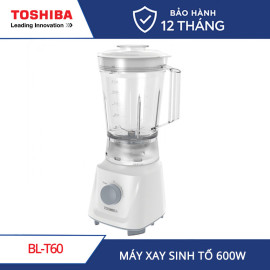 Máy Xay Sinh Tố 600W Table Blender Toshiba BL-T60 bảo hành 12 tháng