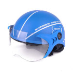 Mũ bảo hiểm thời trang số 8 MH có kính chính hãng - Xanh