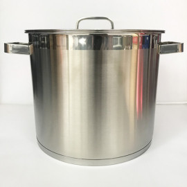 Nồi Inox 304 quai đúc 3 đáy thân cao Fivestar đường kính 24cm dung tích 6 lít - Hàng chính hãng, bảo hành 5 năm