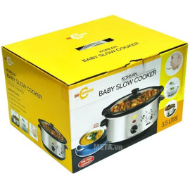 Nồi Nấu Chậm Đa Năng 3.5 Lít BBcooker Baby Slow Cooker Hàn Quốc