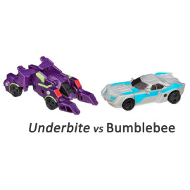 Bộ đôi Robot Transformers biến hình Bumblebee vs Underbite - Robots in Disguise (No Box)