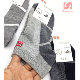 Bộ 5 đôi tất nam cổ ngắn Uniqlo hàng xuất Nhật
