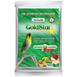 Combo 3 cám chim Gold Star đỗ xanh số 1, 2 và 3 - Gói 100 gram