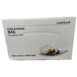 Hộp 600 Túi Nhựa PE Đựng Thực Phẩm Lock&Lock LWP801 25*35cm xuất xứ Hàn Quốc