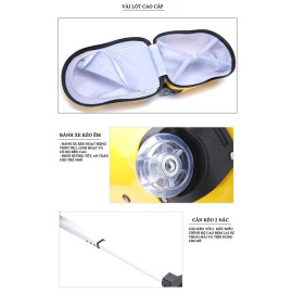 Vali nhựa kéo 17inch Cuties Con ong vàng