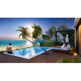 Voucher Nghỉ Dưỡng 2N1Đ phòng Deluxe + Ăn Sáng + Vinpearl Land tại Vinpearl Nha Trang Bay Resort & Villas 5*