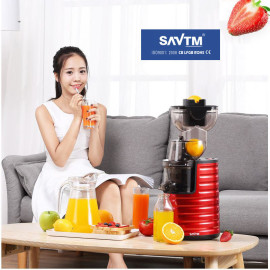 Máy ép chậm nguyên quả SAVTM JE-31 kèm tặng tạp dề và 02 bình nhựa bảo hành 12 tháng