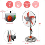 Quạt lửng 5 cánh Asia A16009 Beko bảo hành 24 tháng