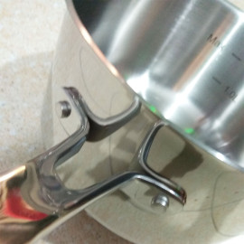 Quánh Inox 304 Elmich Premium 18cm vung kính hàng nhập khẩu