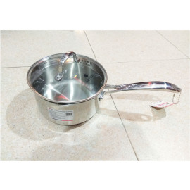 Quánh Inox 304 Elmich Premium 18cm vung kính hàng nhập khẩu