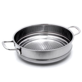 Xửng hấp Inox 2 quai 24cm Fivestar - Tân Hợp Thành