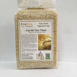 Gạo tám thơm truyền thống 1kg - Eco Rice