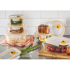 Hộp thuỷ tinh chịu nhiệt 500ml Lock&Lock Ovenglass LLG214T