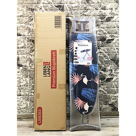 Cầu là quần áo khung thép dạng đứng Lebenlang LBB363 hoa (Tặng kèm 1 vỏ bọc)