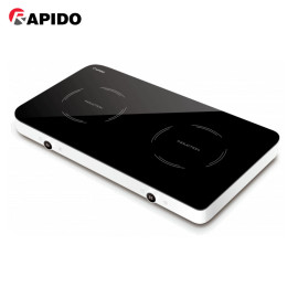 Bếp điện từ đôi dương Rapido RI3000KP công suất 3000W bảo hành 12 tháng