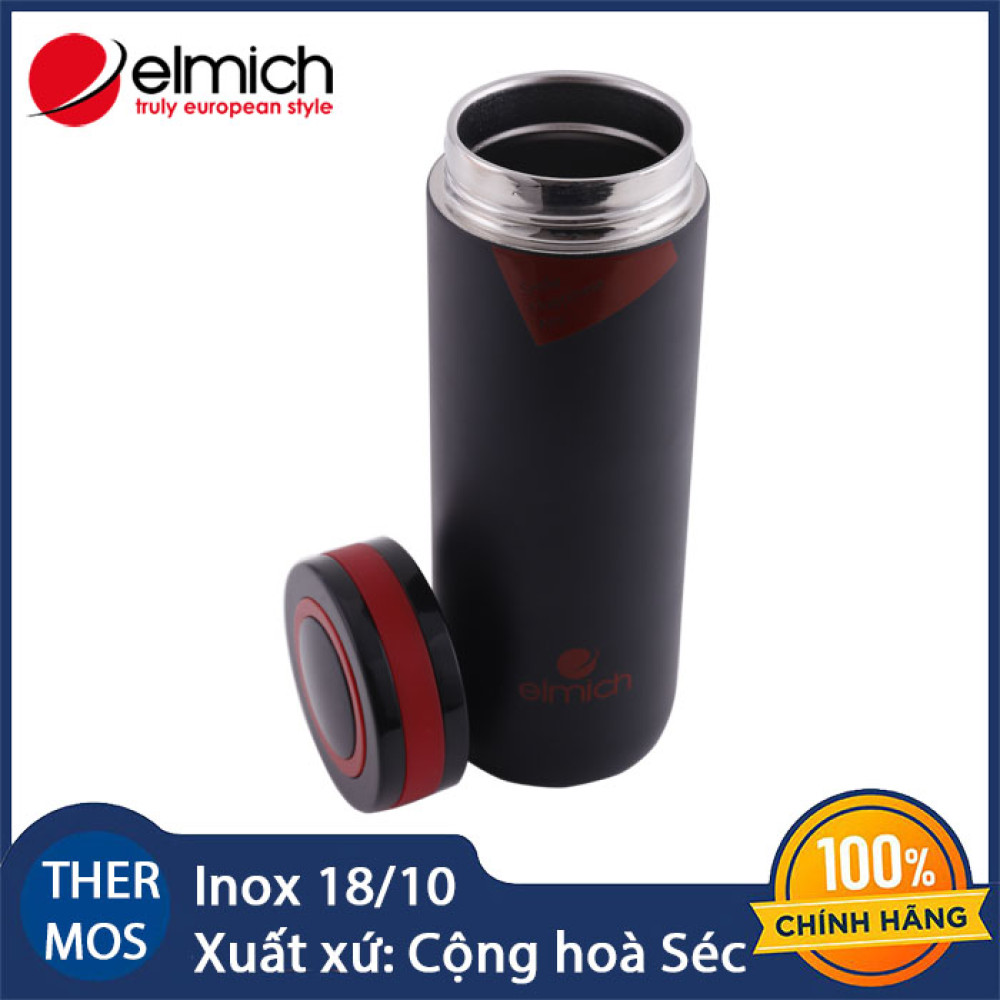 Bình giữ nhiệt Inox 304 Elmich Thermos 420ml EL-6304 hàng chính hãng