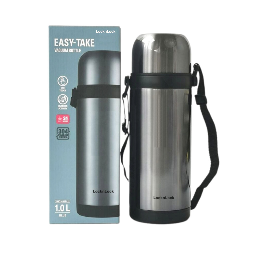 Bình giữ nhiệt 1000ml Inox 304 Lock&Lock Easy Take LHC1439
