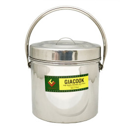 Cặp Lồng Inox kèm khay dung tích 2 lít Giacook GC332L - Hàng Việt Nam chất lượng cao