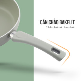 Chảo nhôm chống dính đáy từ 24cm Elmich Harmonia EL-3780 hàng chính hãng