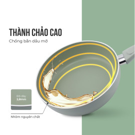 Chảo nhôm chống dính đáy từ 24cm Elmich Harmonia EL-3780 hàng chính hãng