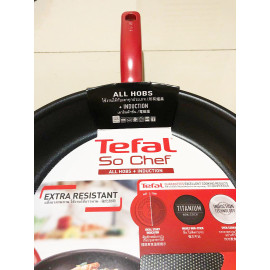 Chảo chiên chống dính đáy từ Tefal So Chef G1350296 đương kính 21cm