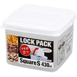 Hộp nhựa đựng thực phẩm 430ml Sanada D-5726 hàng Nhật