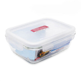 Hộp thuỷ tinh hình chữ nhật dung tích 730ml Lock&Lock Boroseal LLG430