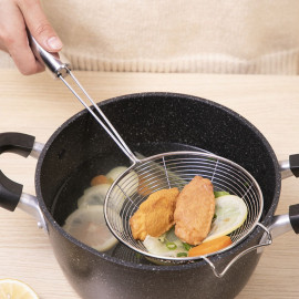 Muôi vớt thực phẩm inox 304 Miki MK-4239 xuất Nhật