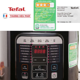 Nồi áp suất điện tử 6 lít Tefal Home Chef CY601868 bảo hành 12 tháng