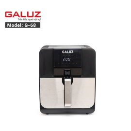 Nồi chiên không dầu điện tử 5.5L Galuz G-68 công suất 1700W bảo hành 18 tháng