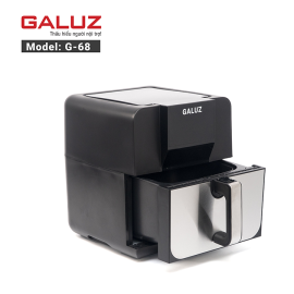 Nồi chiên không dầu điện tử 5.5L Galuz G-68 công suất 1700W bảo hành 18 tháng