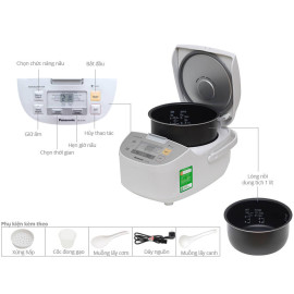 Nồi Cơm Điện Tử Panasonic dung tích 1 Lít ZE105WRAM sản xuất Malaysia bảo hành 12 tháng