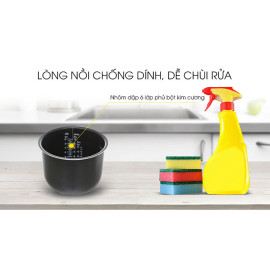 Nồi cơm điện tử Panasonic SR-ZG185SRM dung tích 1.8L hàng chính hãng sản xuất tại Malaysia