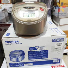 Nồi cơm điện cao tần 1.8 lít Toshiba RC-18RHCGVN bảo hành 12 tháng