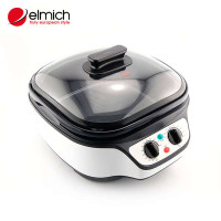 Nồi lẩu điện đa năng 8 trong 1 Elmich 4023517 KM Samsung, bảo hành 12 tháng