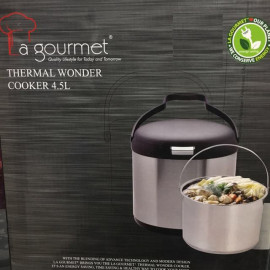 Nồi Ủ Inox Nhập Mỹ La Gourmet Thermal Wonder Cooker 4.5L