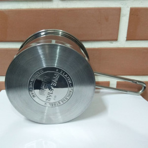 Nồi quánh bột chống dính Inox 3 đáy Fivestar 14cm dùng bếp từ