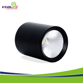 Đèn ống bơ chiếu rọi Kingled 12w vỏ đen (OBR-12)