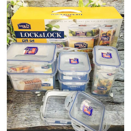 Bộ 6 hộp bảo quản thực phẩm Locklock - HPL818SHP