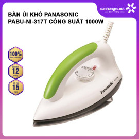 Bàn ủi khô Panasonic PABU-NI-317T công suất 1000W sản xuất tại Malaysia bảo hành 12 tháng