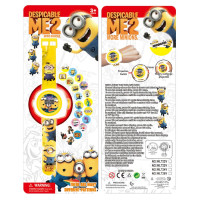 Đồng hồ điện tử đeo tay chiếu 24 hình 3D Projector Watch Minions