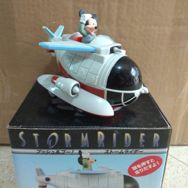 Mô hình máy bay Storm Rider Disney Tokyo Resort Mickey Mouse chạy cót (Box)