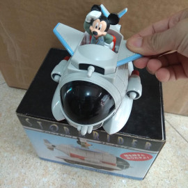 Mô hinh máy bay Storm Rider Disney Tokyo Resort Mickey Mouse chạy cót (Box)