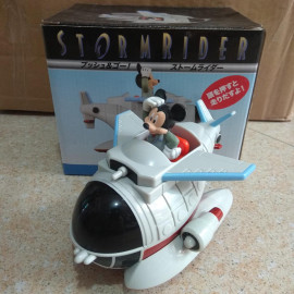 Mô hình máy bay Storm Rider Disney Tokyo Resort Mickey Mouse chạy cót (Box)