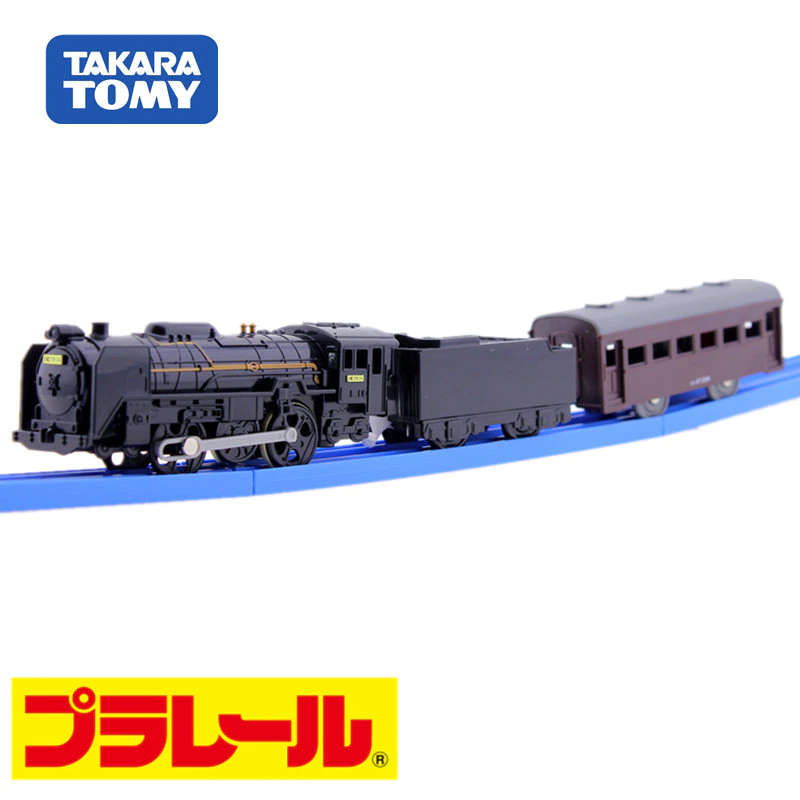 Mô hình tàu hỏa chạy pin Takara Tomy S-29 Steam Locomotive C6120 có đèn, loại to