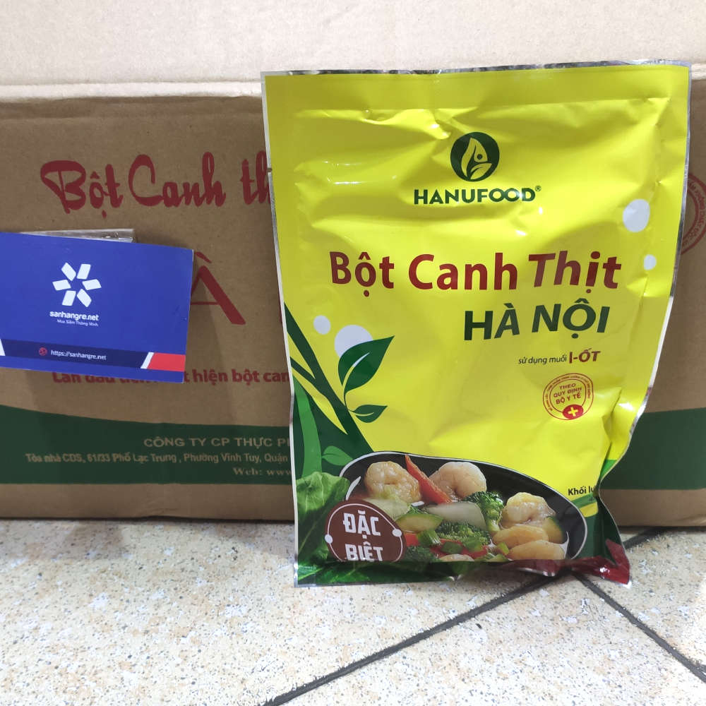 Bột canh thịt I-Ốt Hà Nội Hanufood 450gr