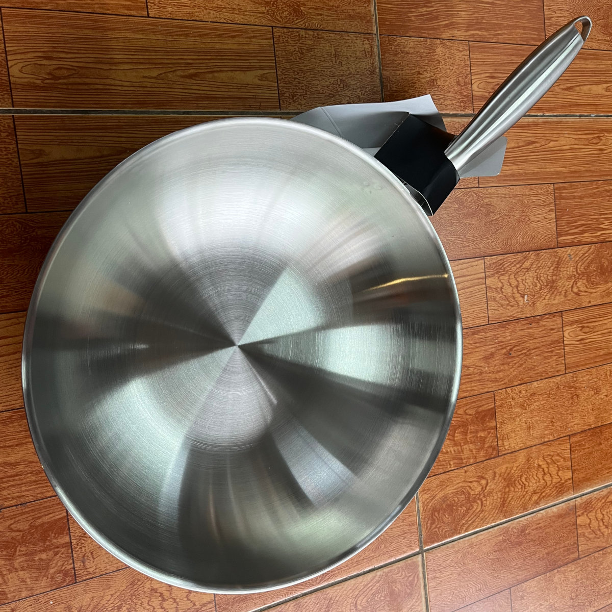 Chảo sâu lòng Inox 3 lớp đúc liền khối Makeup Uni Clad Kimscook 30cm