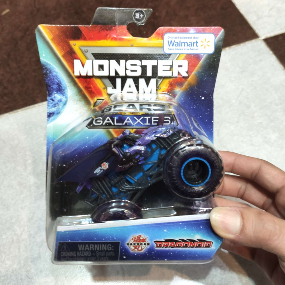 Đồ chơi ô tô chiến xe Monster Jam 6058294 tỷ lệ 1:64 - Bakugan Dragonoid